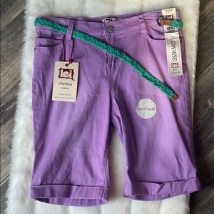 l.e.I. Bermuda shorts
